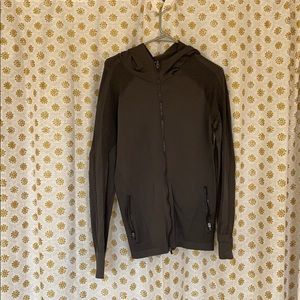 Fabletics Grey Workout Zip up